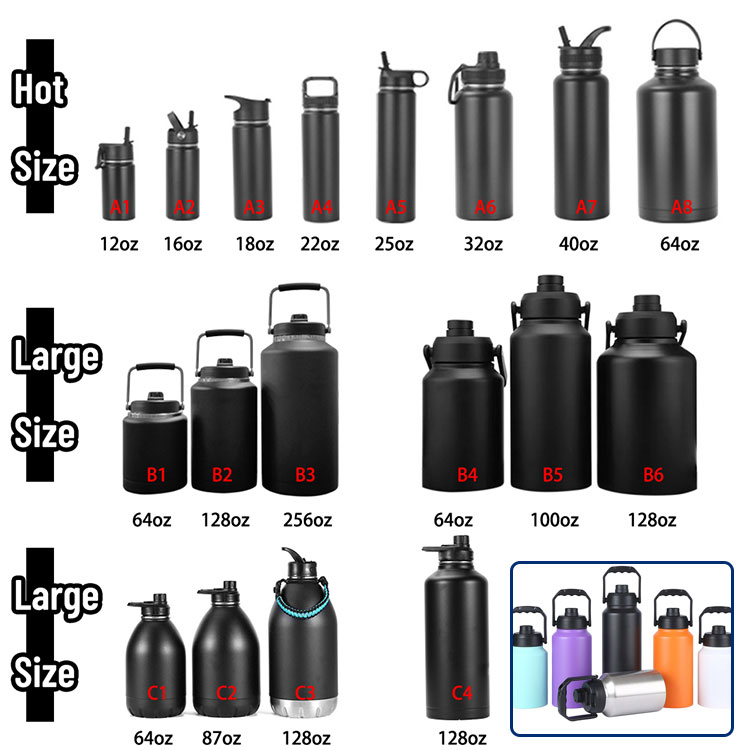 32 oz Insulated Water Bottle with Straw Lid,Vacuum Stainless Steel Spo –  FUNUS WATER BOTTLE